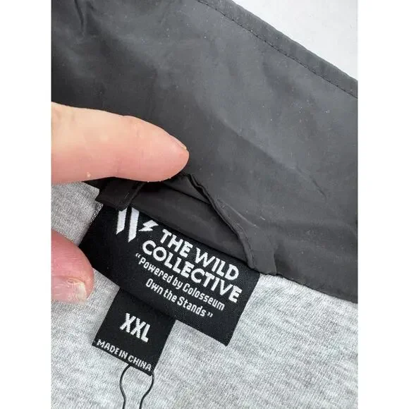 Florida Gators Jacket Coat Sz XXL The Wild Collective Coach Snap Lined New - Picture 3 of 13